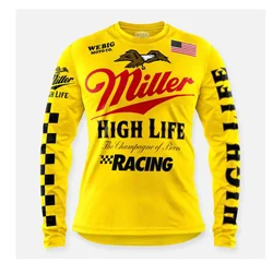 Cycling jersey 2022 Mountain bike clothing Man cycling maillot Team jersey Bicycle clothing Cross enduro outfit Mtb T-shirt