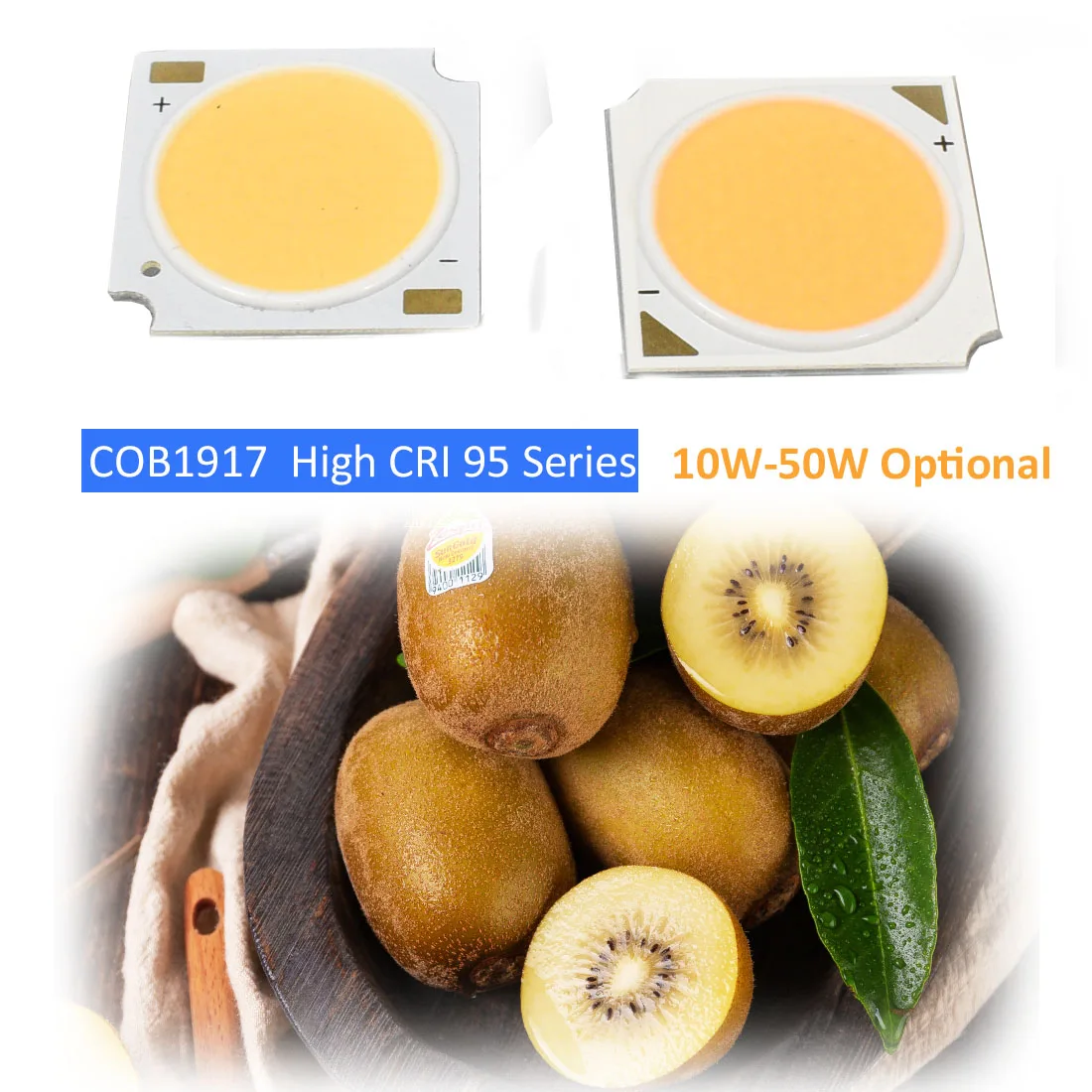 High Color Rendering Index CRI 95Ra Chip COB 1917 Led Matrix Light Source 30W 36W for Lamp Repair 300mA 450mA 600mA 900mA 1200mA