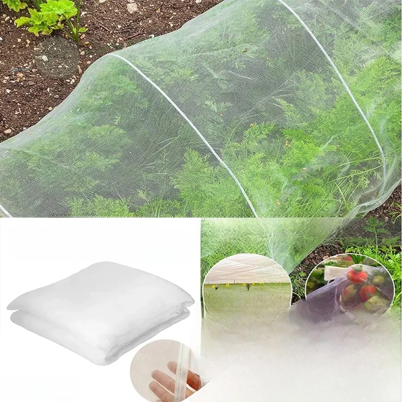 Filet de protection anti-insectes pour plantes de jardin, couverture de soins pour fruits, fleurs et légumes, pour serre, anti-oiseaux