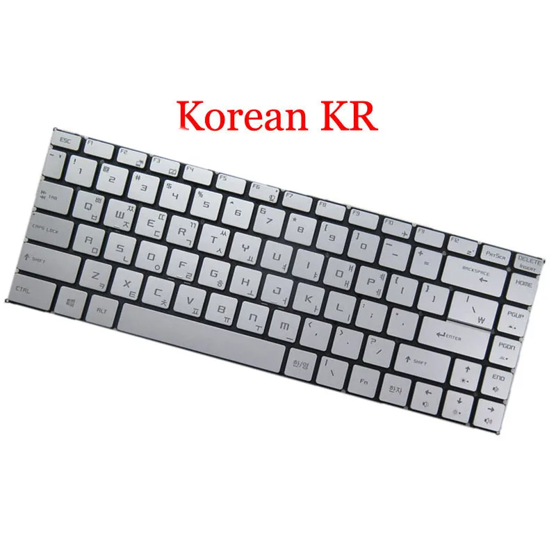 Laptop Backlit GS65 Keyboard For MSI 9Z.NEVBN.A0K NSK-FDABN 9Z.NEVBN.X0K NSK-FDXBN Korean KR Red Words New