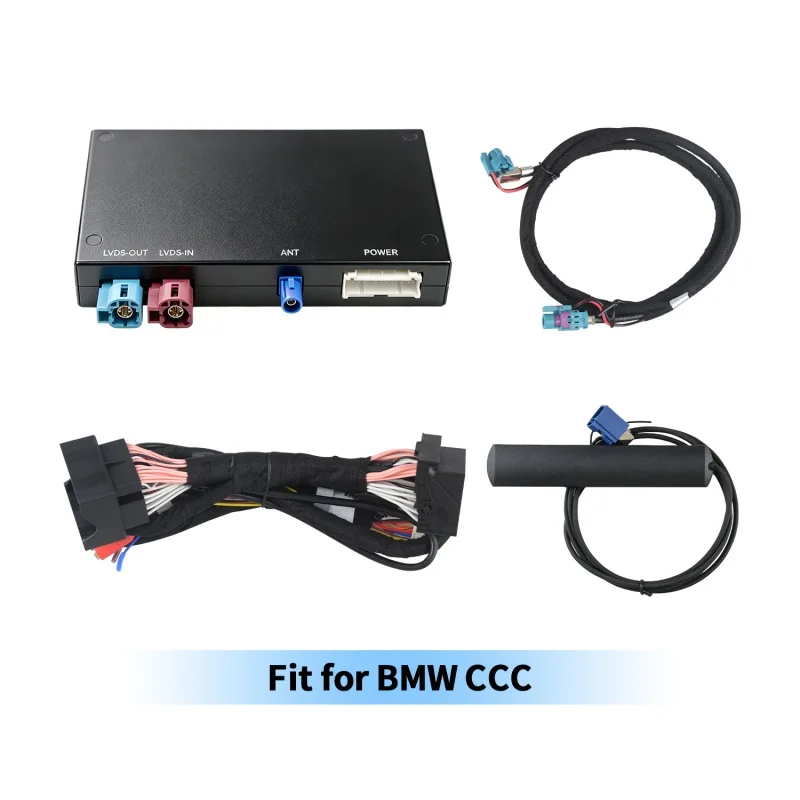 EASYGUARD Plug play Wireless CarPlay Android for BMW 3 series E90 E91 E92 E93 5 Series E60 E61 X5 E70 X6 E72 2005 2006 2007 2008
