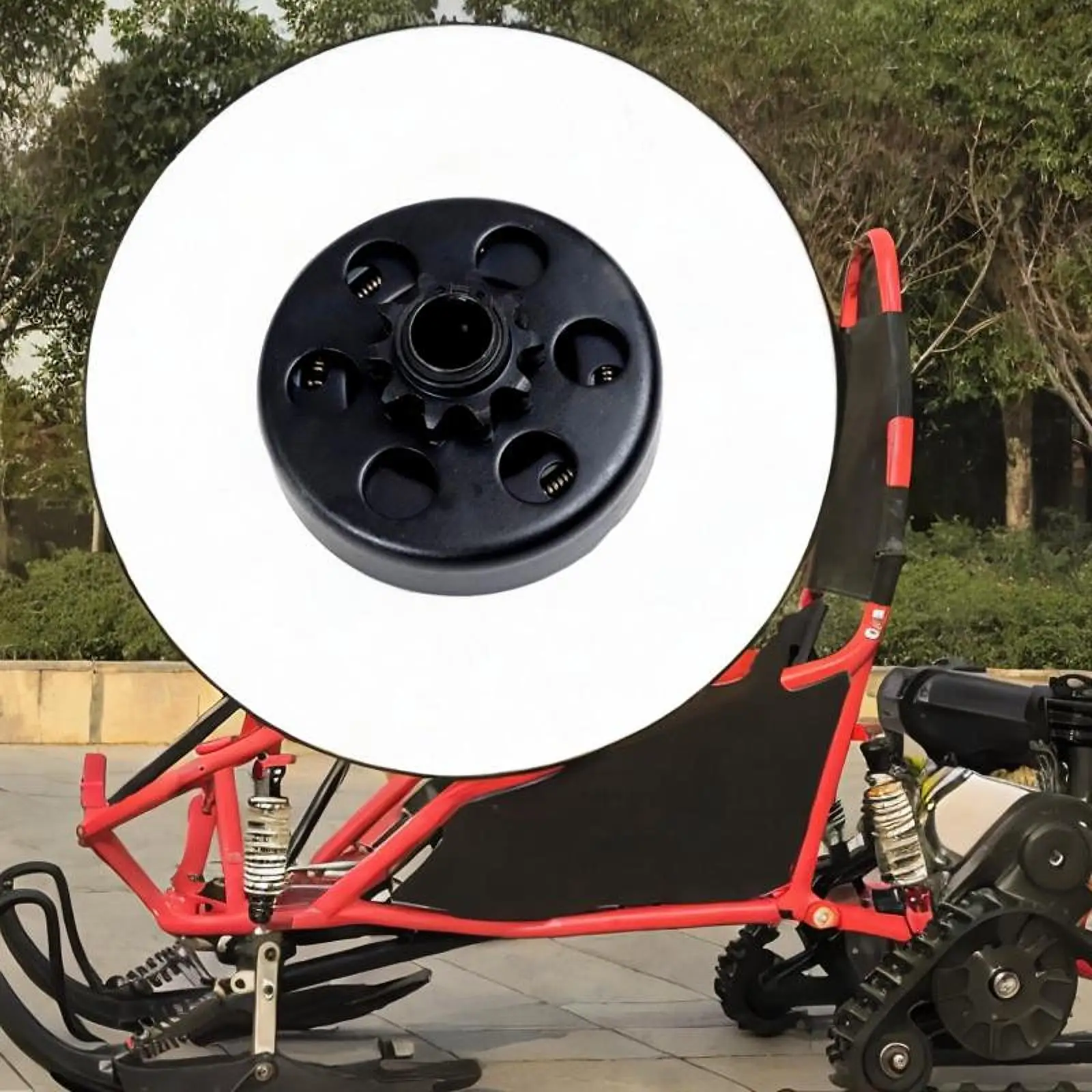 19/20mm168cc Kart Clutch Centrifugal for Go Kart Mini Bikes 168cc Kart Engines 420 chains Mounting Bolt Assembly Set Go Kart