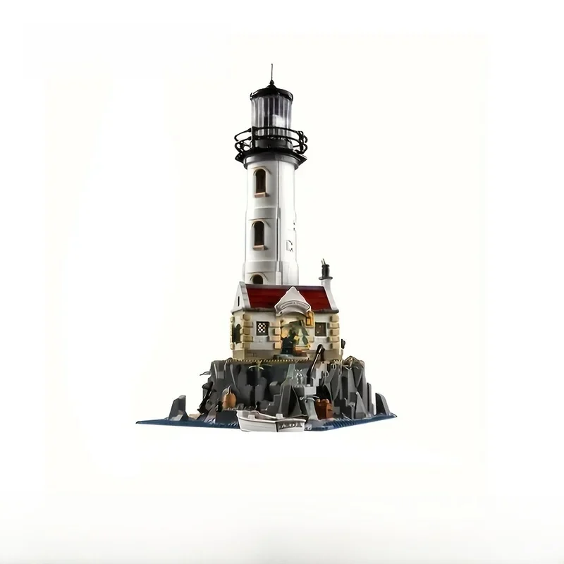 2065 Stuks Nieuwe Gemotoriseerde Vuurtoren 21335 Verzamelde Technische Ideeën Bouwstenen Kit Educatief Speelgoed Verjaardagscadeaus - afbeelding 2