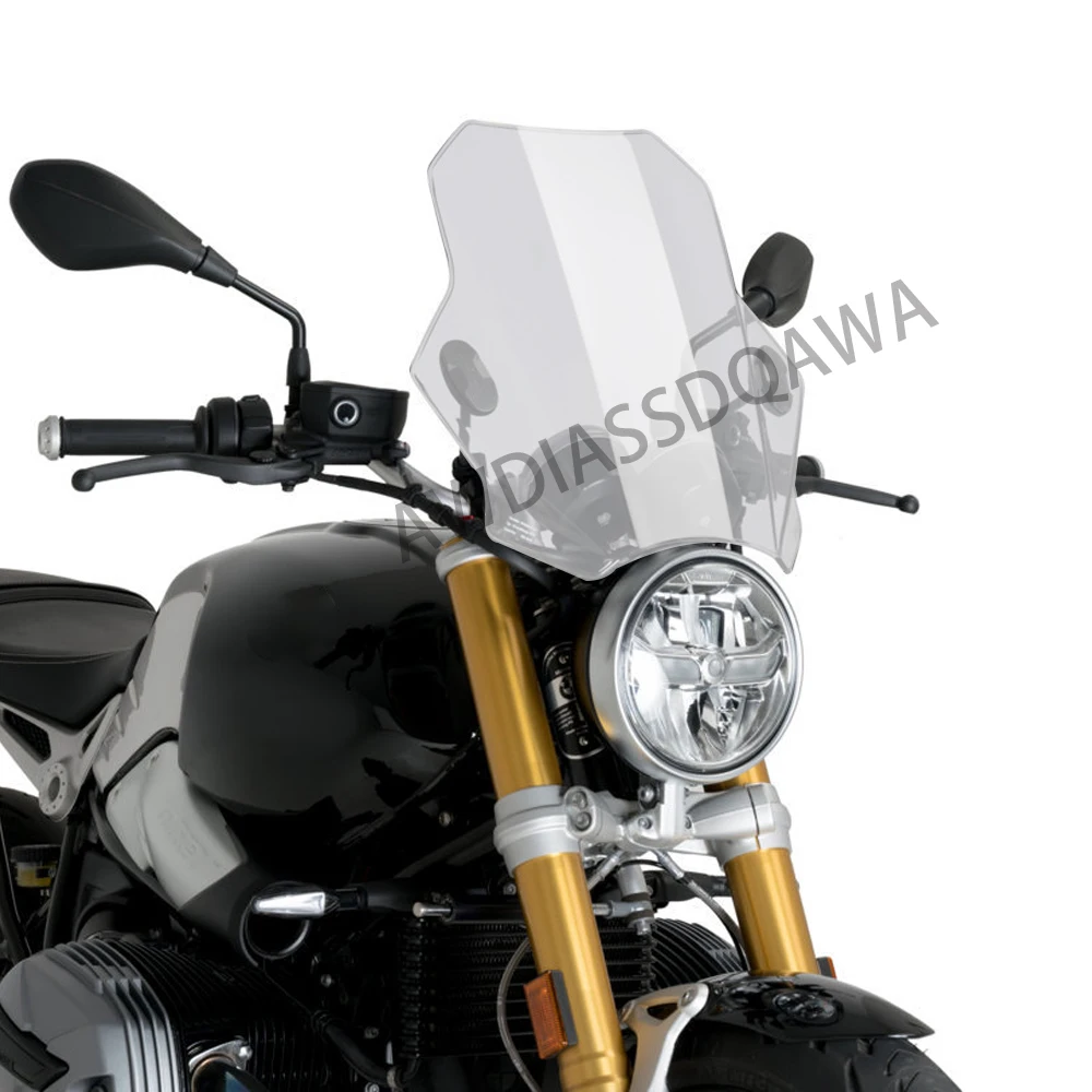 

NEW Front Windscreen Windshield Screen Wind Shield Deflector Protector For RNINET RNINET PURE RNINET SCRAMBLER RnineT Urban G/S