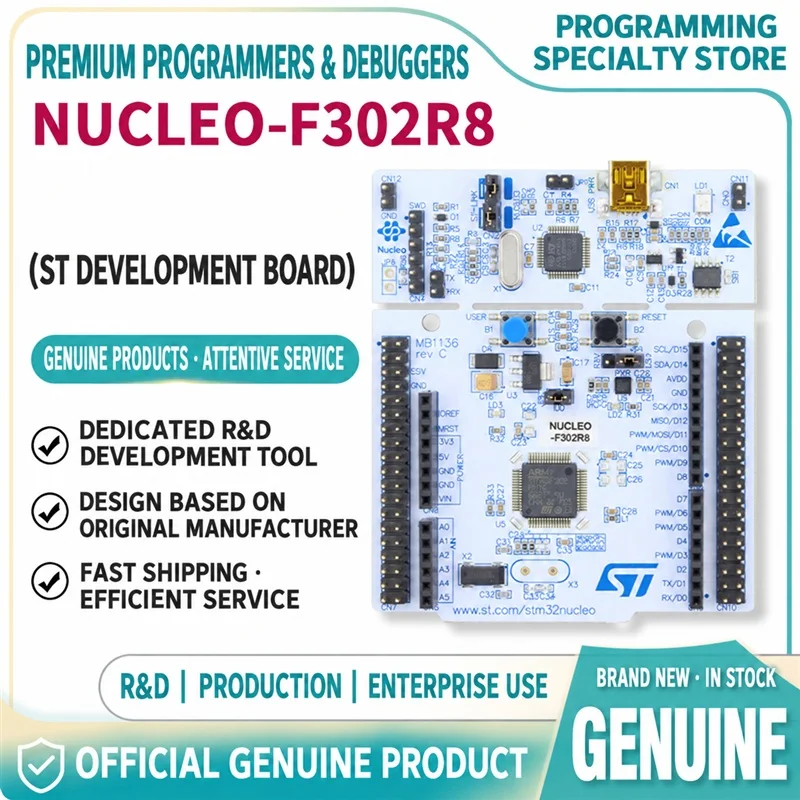 for ST NUCLEO-F302R8 STM32F302R8 Development Board NUCLEO F302R8 Embedded Evaluation Kit