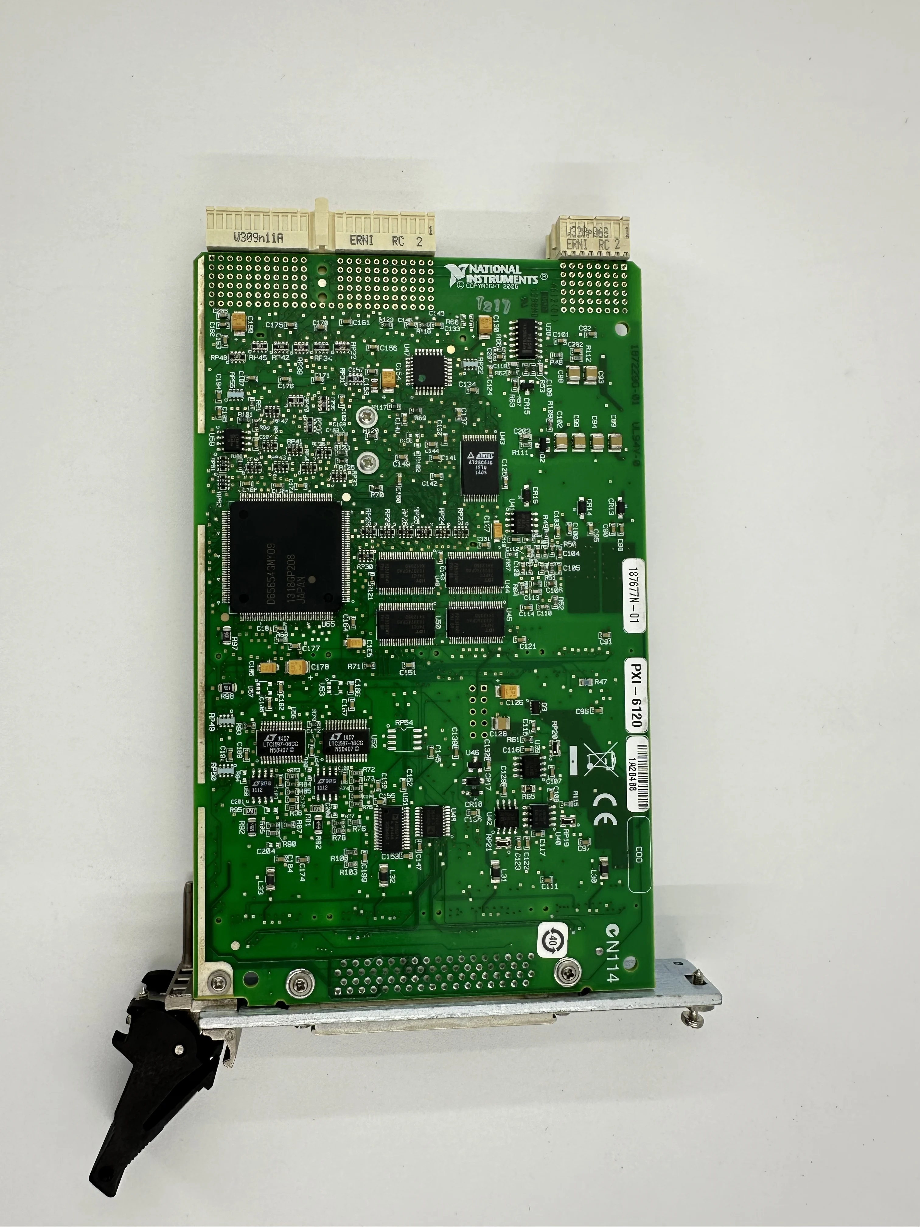 National Instruments NI PXI-6120 DAQ Card 16-bit Simultaneous Analog Input