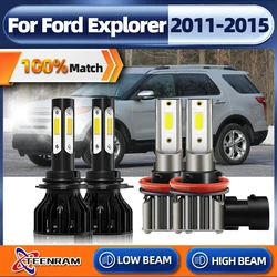 Led H11 9005 HB3 Car Headlight Bulbs 360W 60000LM LED 12V 6000K White Auto Lamps For Ford Explorer 2011 2012 2013 2014 2015