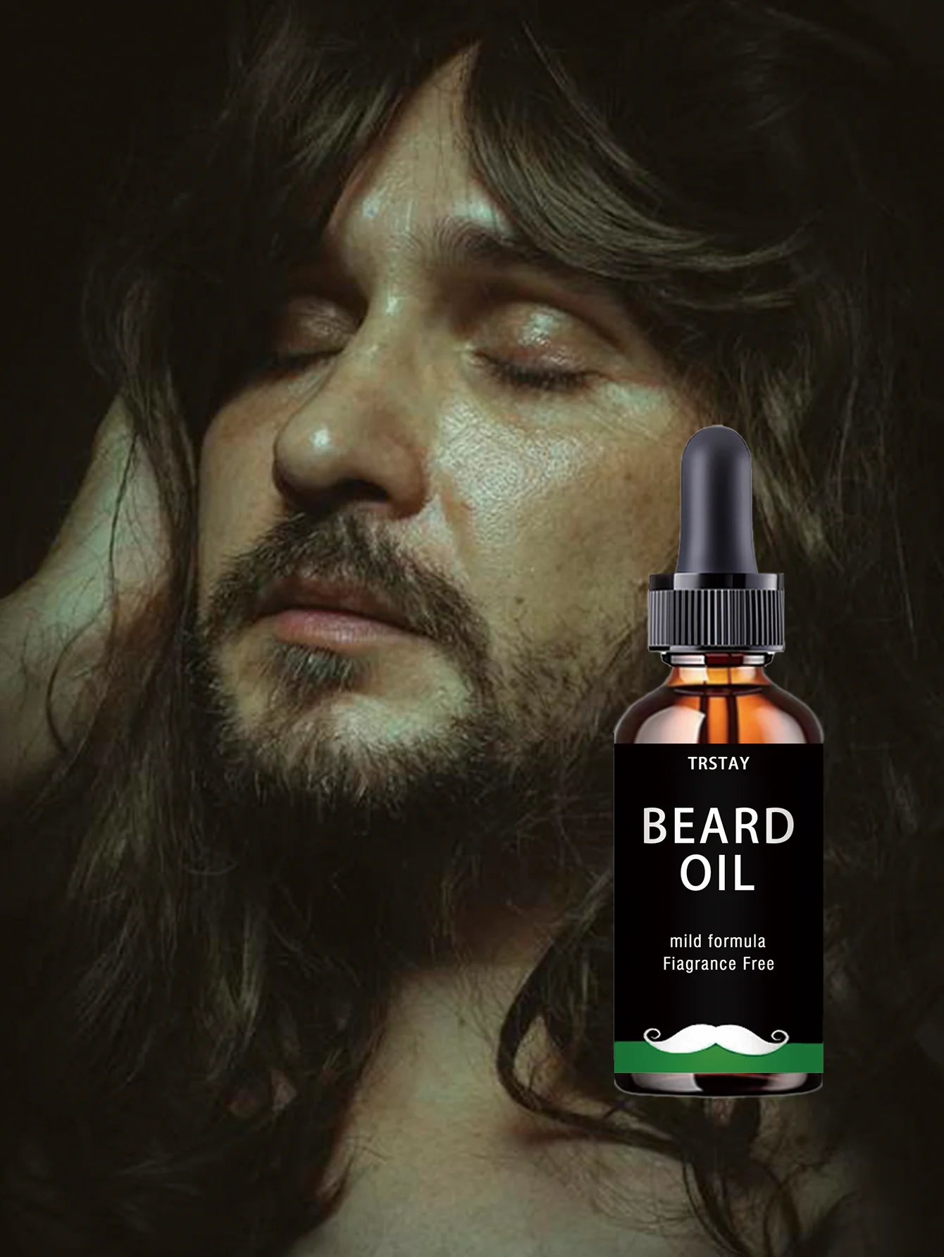 Super Moisturizing Beard Care Essential Oil for Soft Shiny Facial Hair Hydrating Shaping Smooth Repair Treatment Nourishing Grow - Image 4
