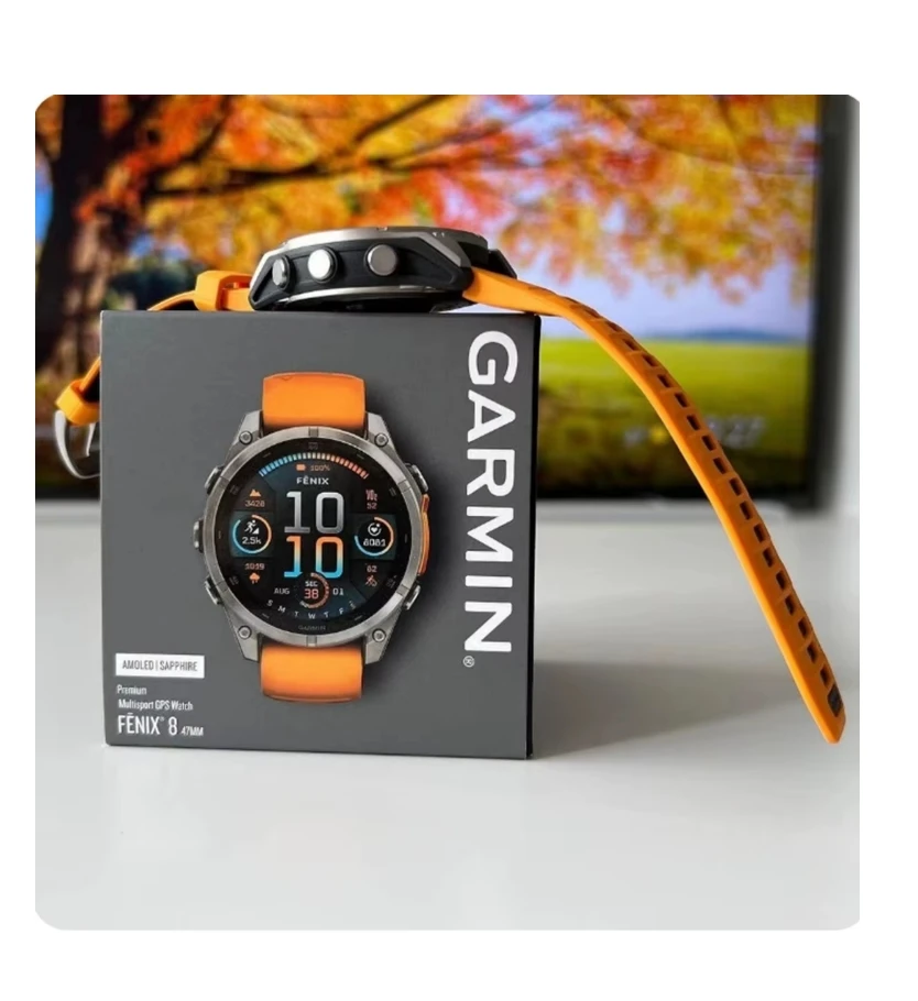 @،، أفضل خصم ساخن بنسبة 100%، العلامة التجارية الأصلية الجديدة الأكثر مبيعًا من Garmin-Fenix 8 Sapphire Smartwatch Athlete GPS Watch - 51 ملم AMOLED