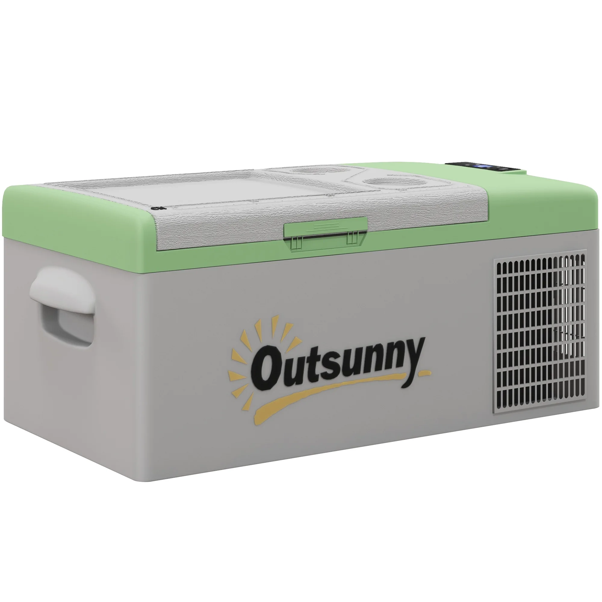 Kühlbox Camping-Kühlschrank 16L Tragbare Eisbox ECO MAX Modus Dual-Voltage für Camping Wandern Picknick Strand Auto Wohnmobil Zuhause Camping-Zubehör Gadgets