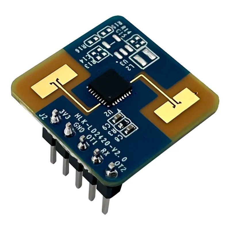 24GHz HLK-LD2420 présence humaine de radar d\'onde millimètre détectant la technologie de capteur intelligent micro de mouvement haute sensibilité