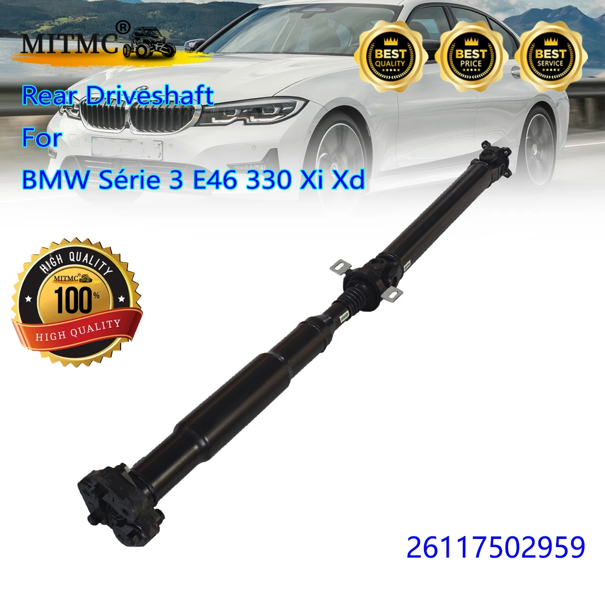 

Задний карданный вал для BMW серии 3 E46 330 Xi Xd 26117502959