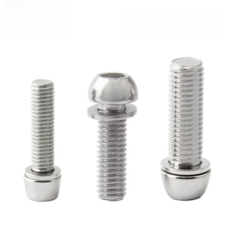 AliExpress UK MUQZI Mountain Bike Ultralight 4 Pcs Steel Stem Screws EIEIO M6/M7 Fixing Bolts Bicycle Parts