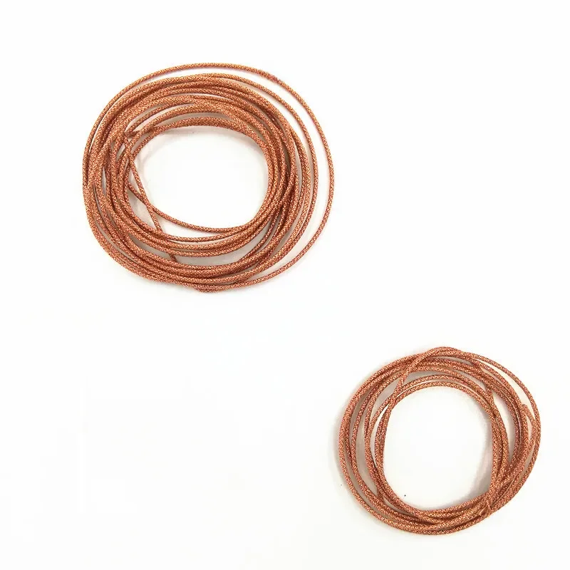 Acheter 2M gratuit 1M fil de plomb de haut-parleur 24/16/12/8 brins câble en cuivre tressé pour 6.5 "8" 10 "12" 15 "pouces Woofer bricolage accessoires de réparation