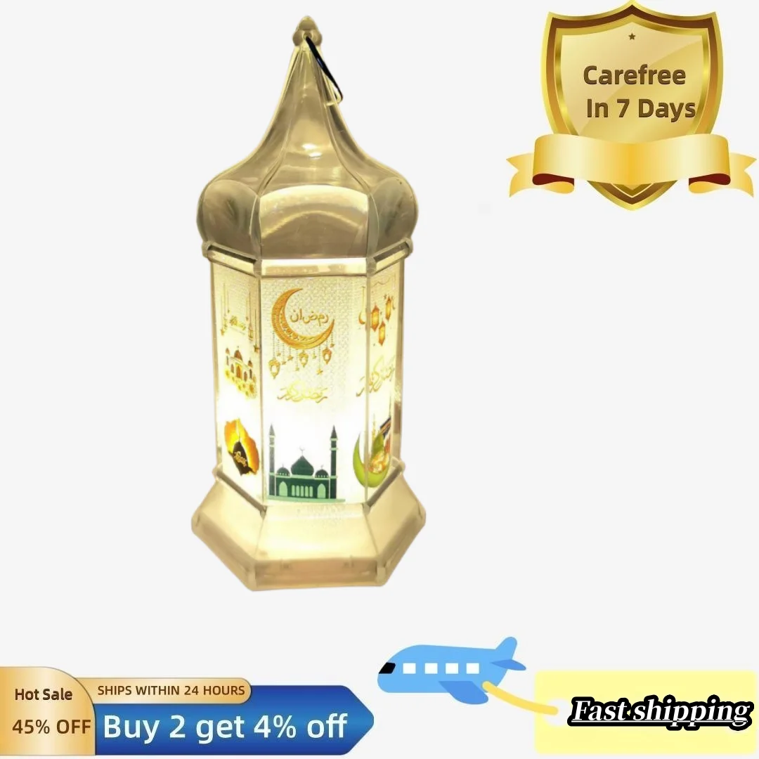 

Festival Night Light Warm Soft Lighting Lovely Atmosphere Scene Layout Decoration Printed LED Wind Lantern Holiday Candlelight F