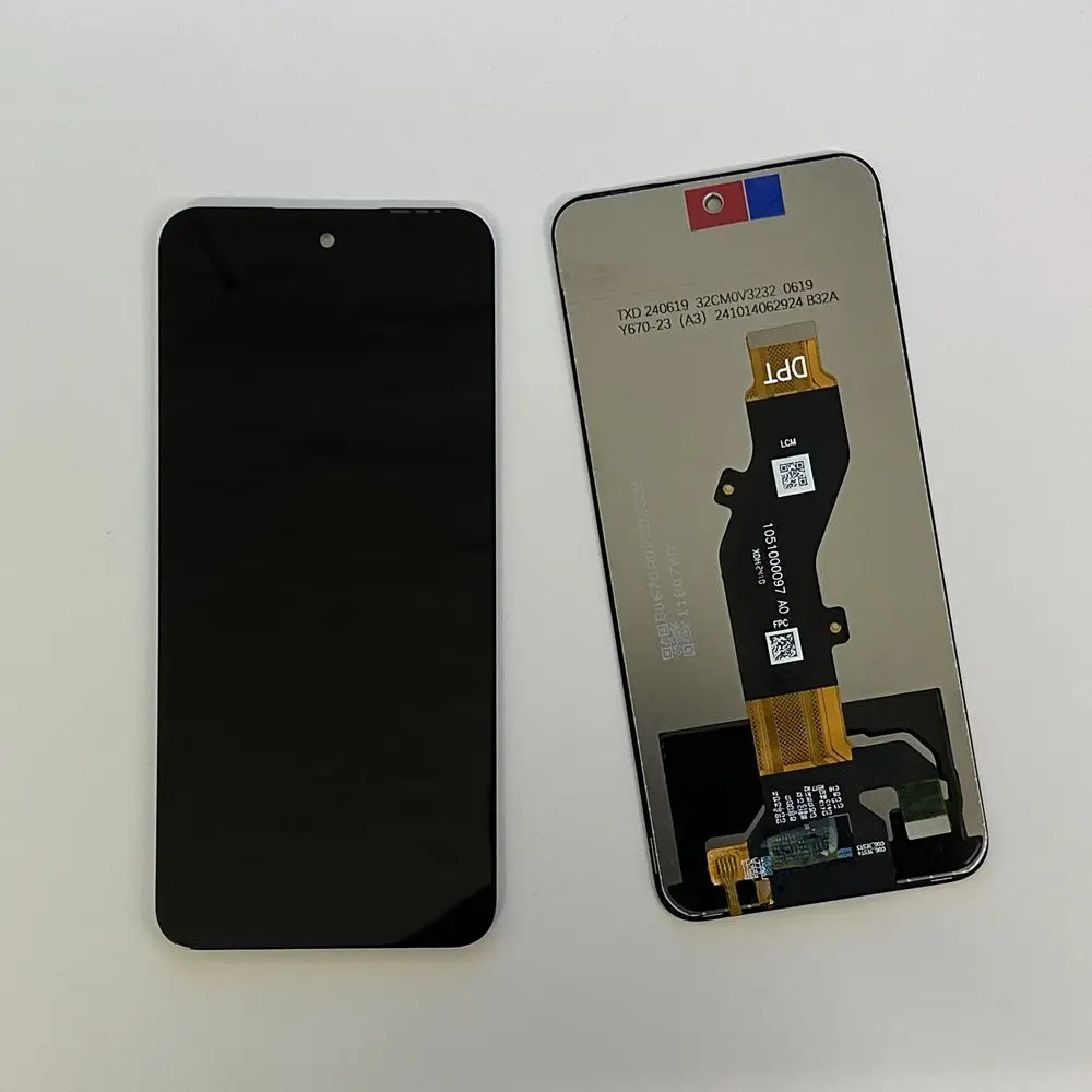 6,7 "oryginalny wyświetlacz dla Infinix Hot 50 5G X6720 LCD Hot 50i X6531 wyświetlacz LCD ekran dotykowy Digitizer zgromadzenie Hot50