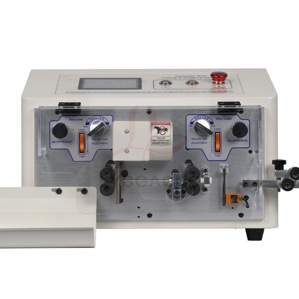 LY SWT-608-SDBN/S 4 ruote doppia spelafili corto e tagliare spelafili automatico touch screen 0,1-6 mm2