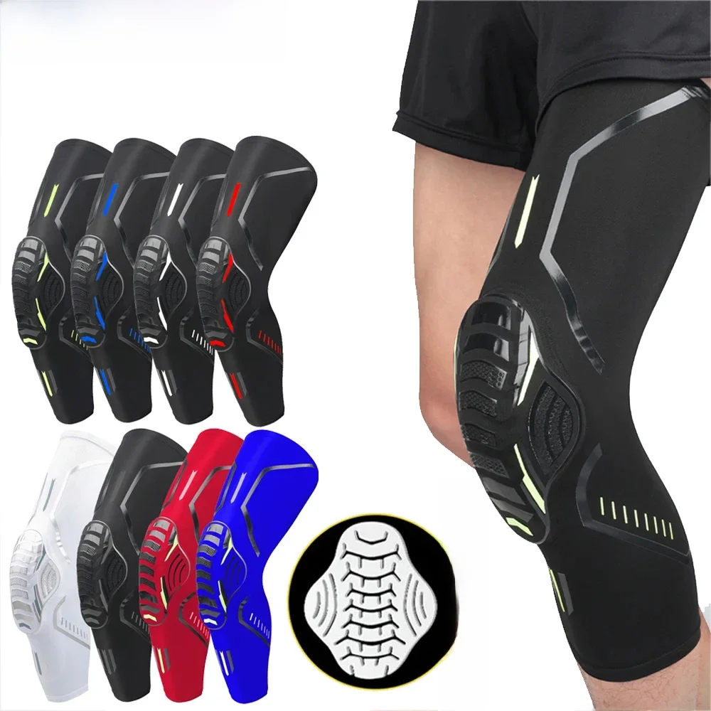 AliExpress 1 Pcs Sports Crashproof Knee Support Pad Elastic Foam Volleyball Knee Compression Sleeves Outdoor Basketball Bicycle Protect