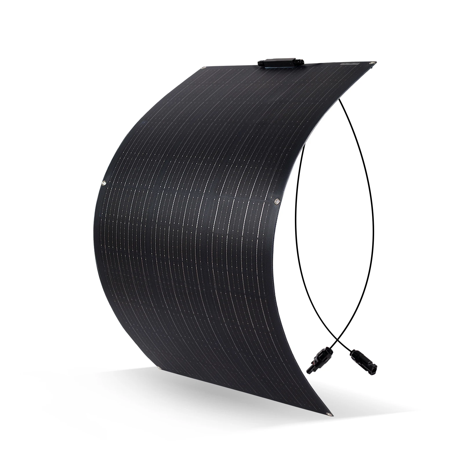 110W flexibles monokristallines Solarpanel, ETFE 220W (2 Stück à 110W), hocheffiziente Photovoltaik-Solarzelle, wasserdichtes Solarpanel für Wohnmobile, Reisemobile, Vans, Boote,
