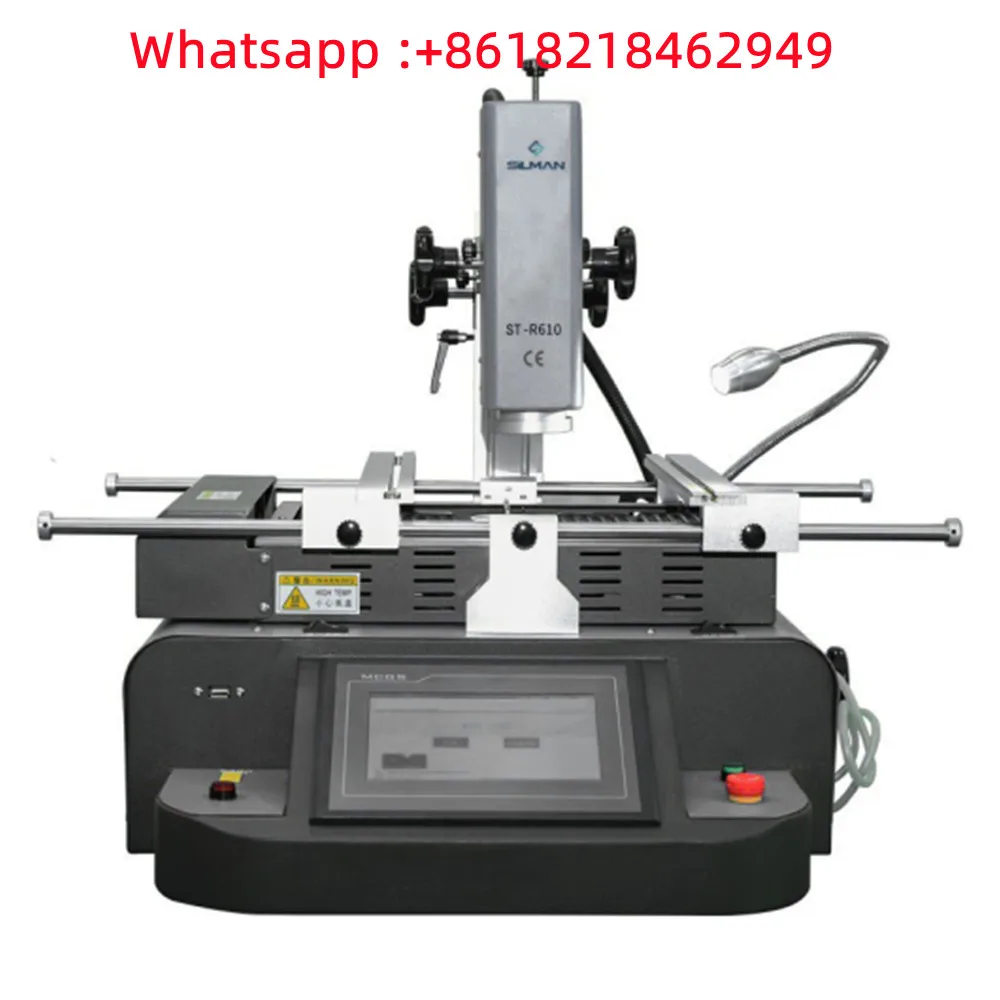 

Silman BGA Rework Station For Repairing SMD IC Chips Of Mobile Phone Laptop PS3/4/5 Motherboard Hot Air Soldering Machine Device