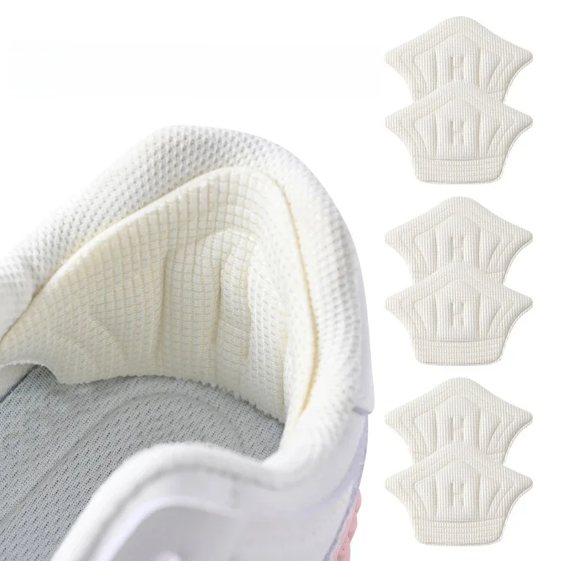 3 pary/6 par wkładki Patch podkładki pod pięty do butów sportowych naklejka z tyłu regulowany rozmiar Antiwear podkładka pod stopy poduszka wkładka wkładka — zdjęcie 2
