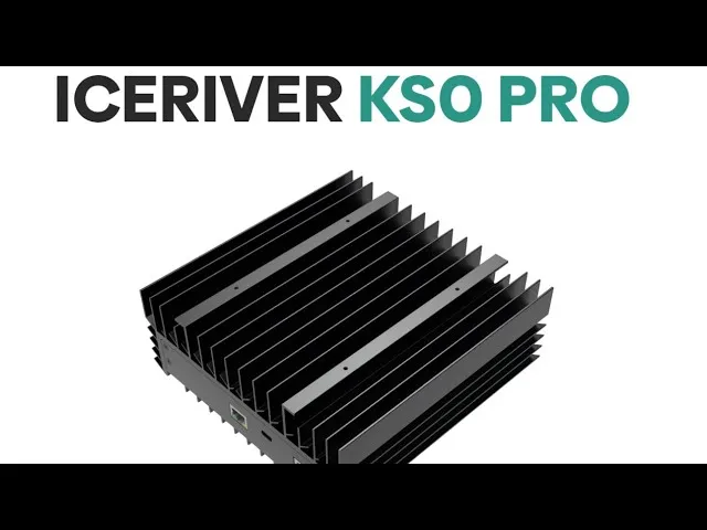 

IceRiver KAS KS0 PRO Special Commemorative Ed. ASIC Kaspa Miner 200Gh/s w/PSU