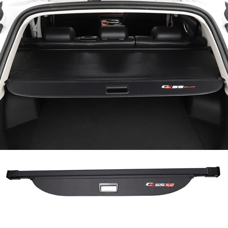 For Changan CS55plus Cargo Cover Trunk Retractable Parcel Rack Waterproof Shield Privacy Cargo Cover Auto Parts 2022-2023