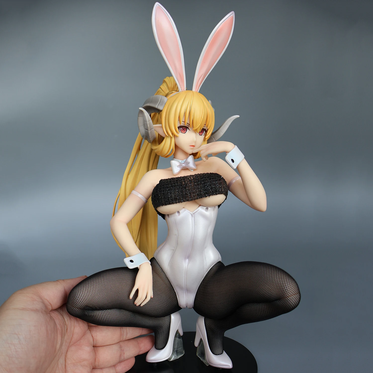 

32CM FREEing Sin Nanatsu No Taizai Lucifer B-style 1/4 Bunny Ver Anime Action Figures PVC Hentai Collection Doll Model Toys Gift
