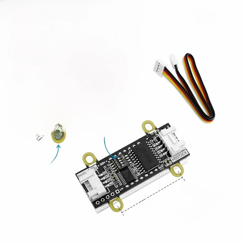 M5Stack Official Red 7-Segment Digit Clock Unit