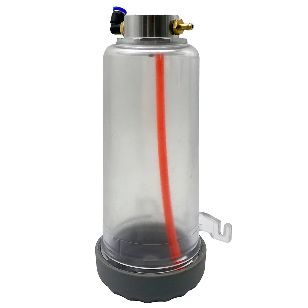 1PCS Sandblaster Jar Sandblasting Pot Plastic Sandblast Can Barrel for Universal Sandblaster Abrasive Sandblast Machine