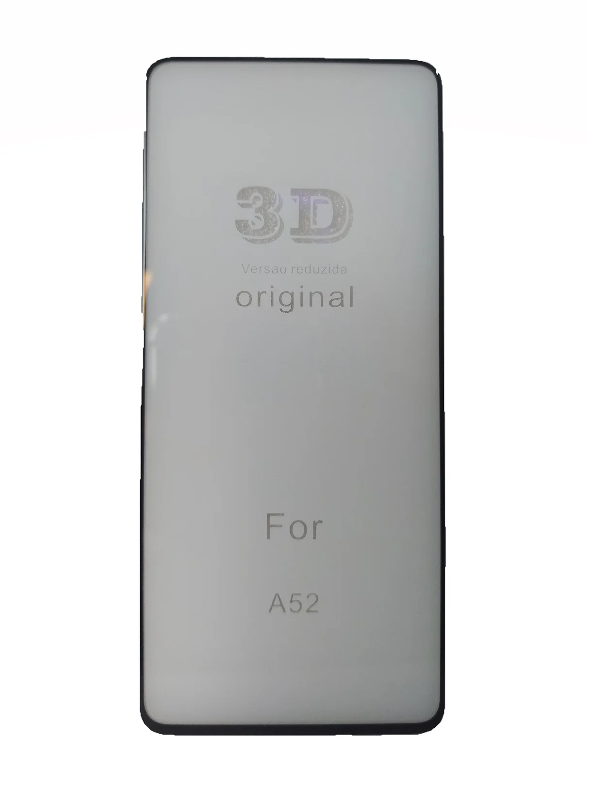 3D Glass Film Compatible with Samsung A52 (6.5 Screen)