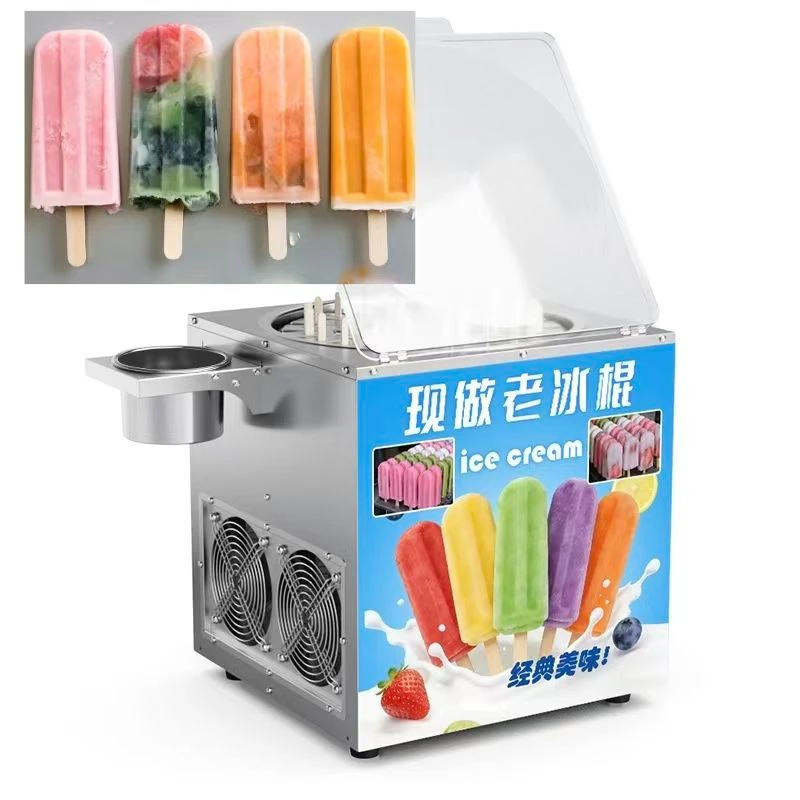

Cream Balls Food Processing 4 Moulds Ice Lolly Making Machine Popsicle Making Machine Ice Cream Ice Porridge Machine
