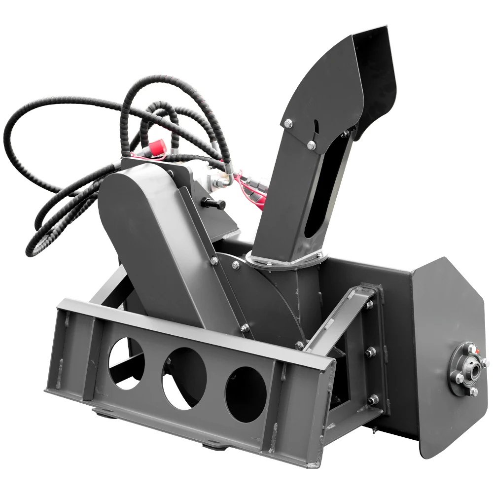 

Skid steer loader snow blowers easily tackle winter snow, making winter snow removal easier and more efficient.