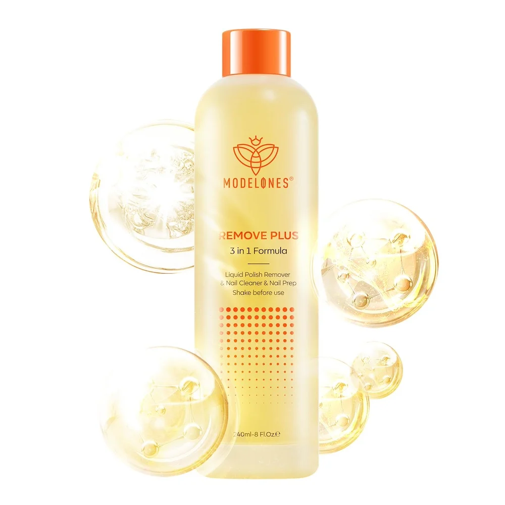 

Modelones Essential Oil Infused Gel Nail Remover 240ml