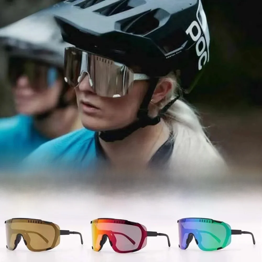 AliExpress POC DEVOURS Mountain bike Road bike Outdoor sports myopia eye protection windproof riding glasses
