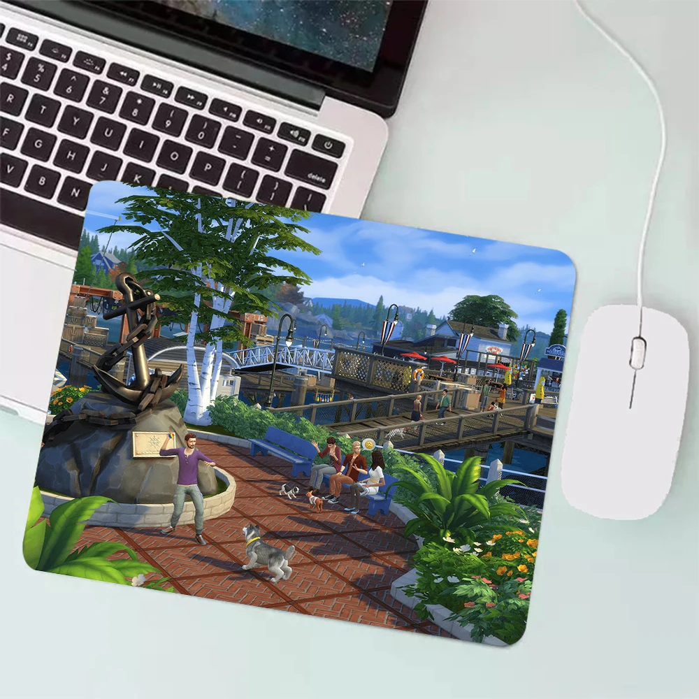 The Sims 4 Small Gaming Mouse Pad PC Gamer Keyboard Mousepad Computer Office Mouse Mat Laptop Carpet Anime Mause pad Desk Mat