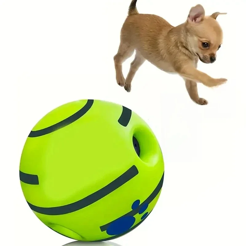 Funny Interactive Giggle Ball - Balls for Dog IQ Training, Pet Interactive Toy, Stimulating Play, Mental Stimulation, and Exerci