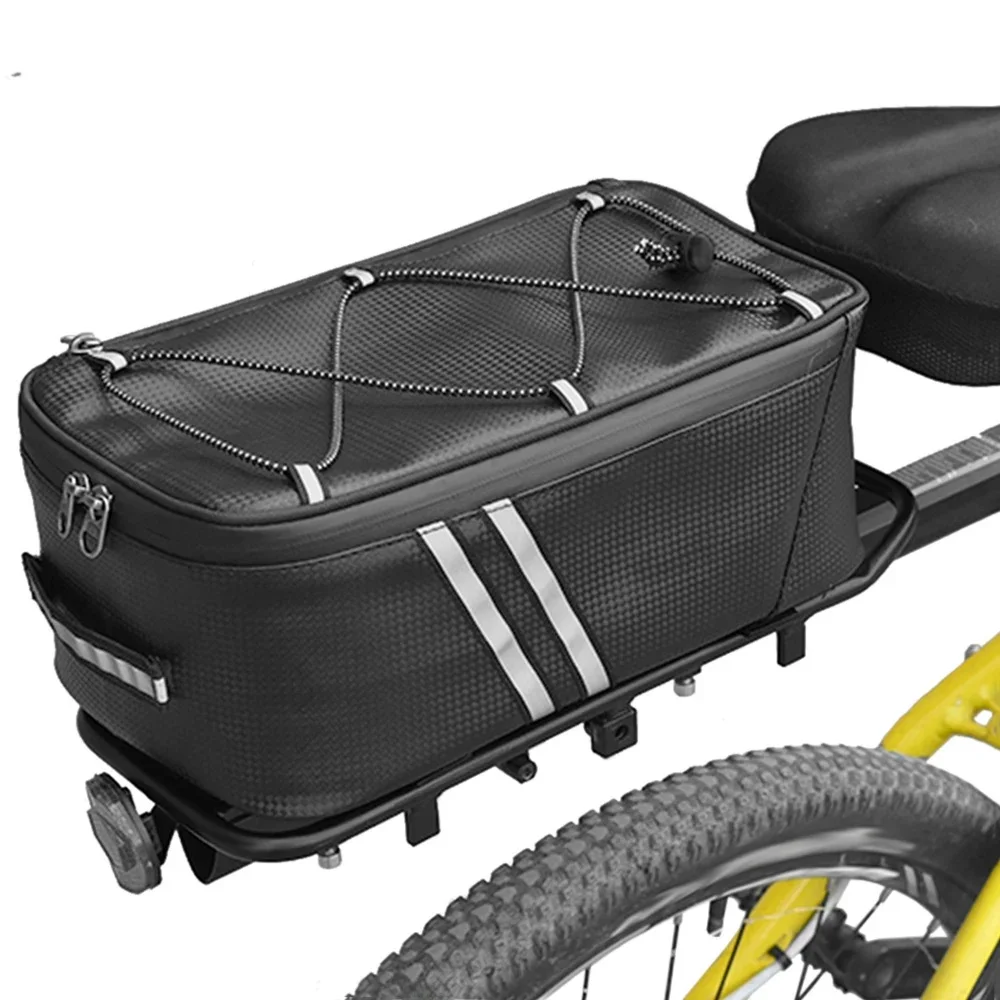 AliExpress NONE Bike Trunk Bag 7L Bicycle Rear Bag Water Resistant Bike Rack Bag with Waterproof Rain Cover Cycling Equipment for MTB Road Bike