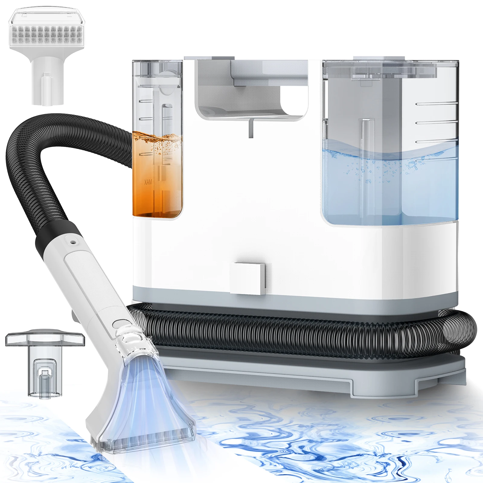 Spot Cleaner 750W 15KPa Handheld Tapijtreiniger voor Bank Gordijn Spray Zuig Geïntegreerde Machine Huishoudelijke Reinigingsmachine