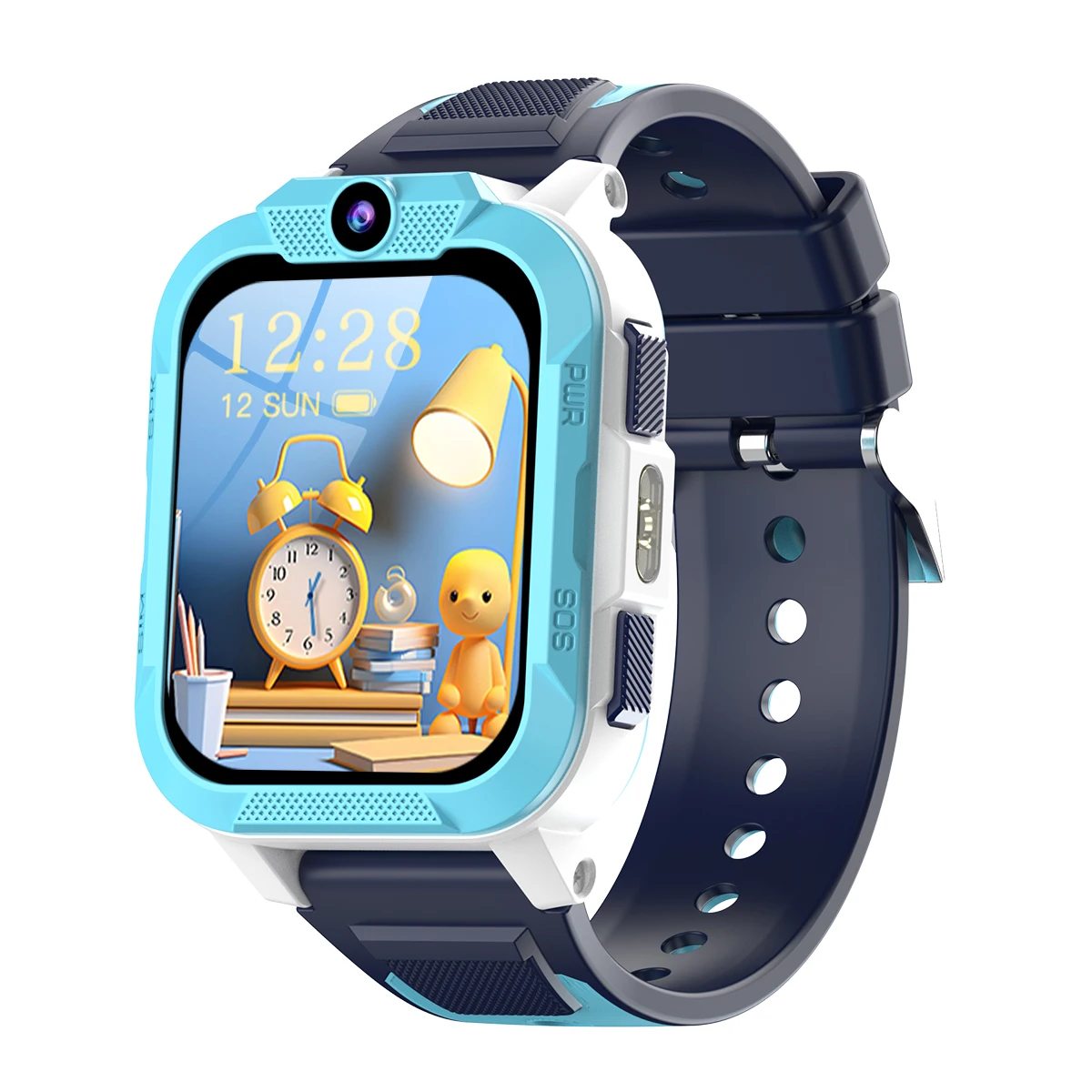 Blackview Z40 Pro 4G Kinder-Smartwatch Videoanruf GPS-Ortung 850mAh Akku Kinder-Telefonuhr Sprachchat Smartwatch