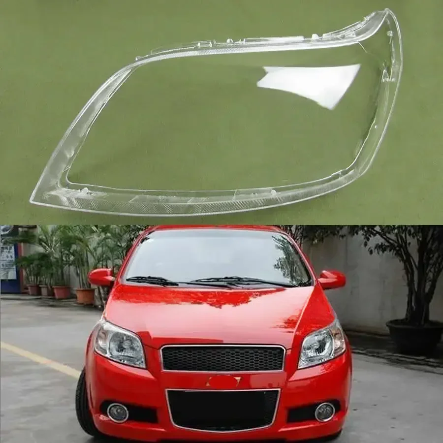 Przezroczysty klosz klosz do lampy osłona przedniego reflektora osłona reflektora pleksi dla Chevrolet Aveo 2009-2013 — zdjęcie 2