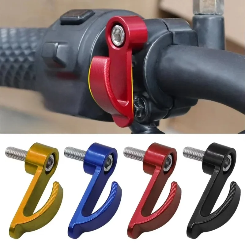 AliExpress NONE Universal Motorcycle Hook Aluminium Alloy Motorcycle Single Hole Hook Helmet Bag Carry Hook Holder For Dirt Bike electric bike