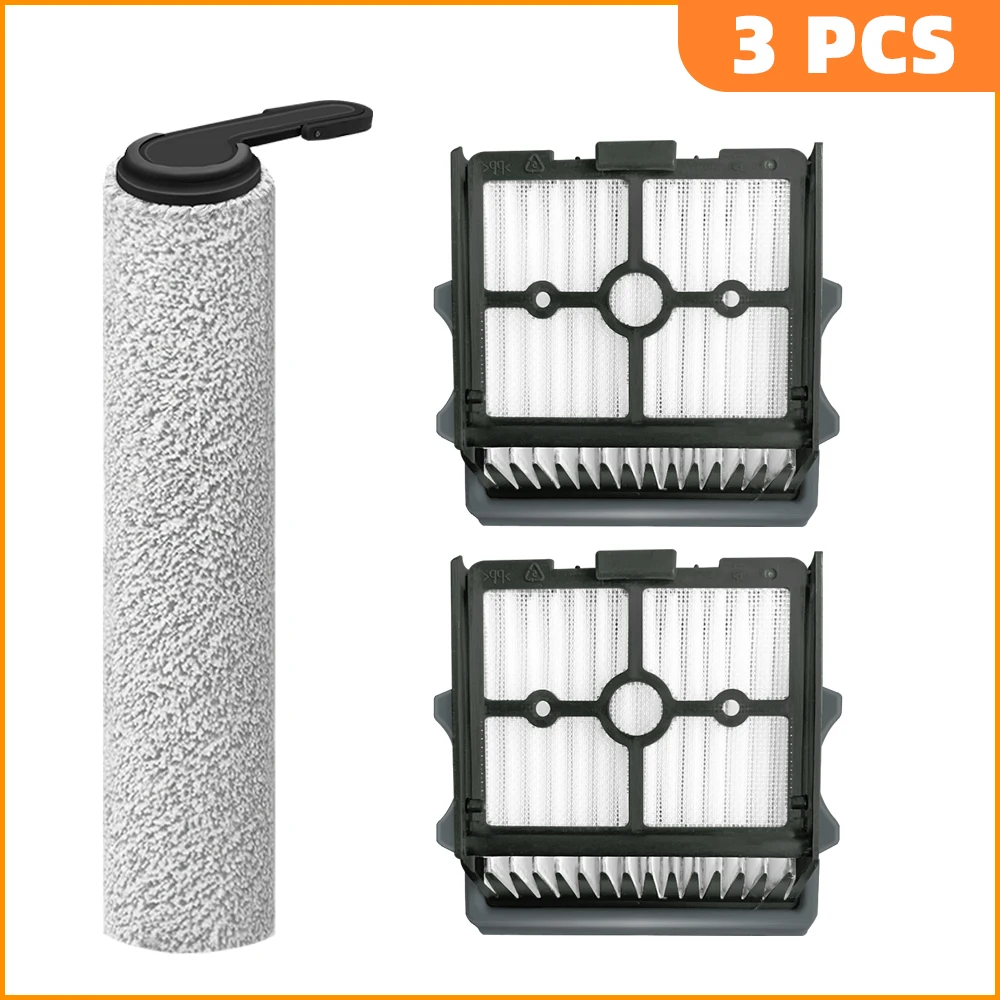 de rechange Brosse à rouleau, filtre Hepa, compatible avec Tineco Floor ONE S6 / S6 Pro, aspirateur sans fil for sol sec et humide