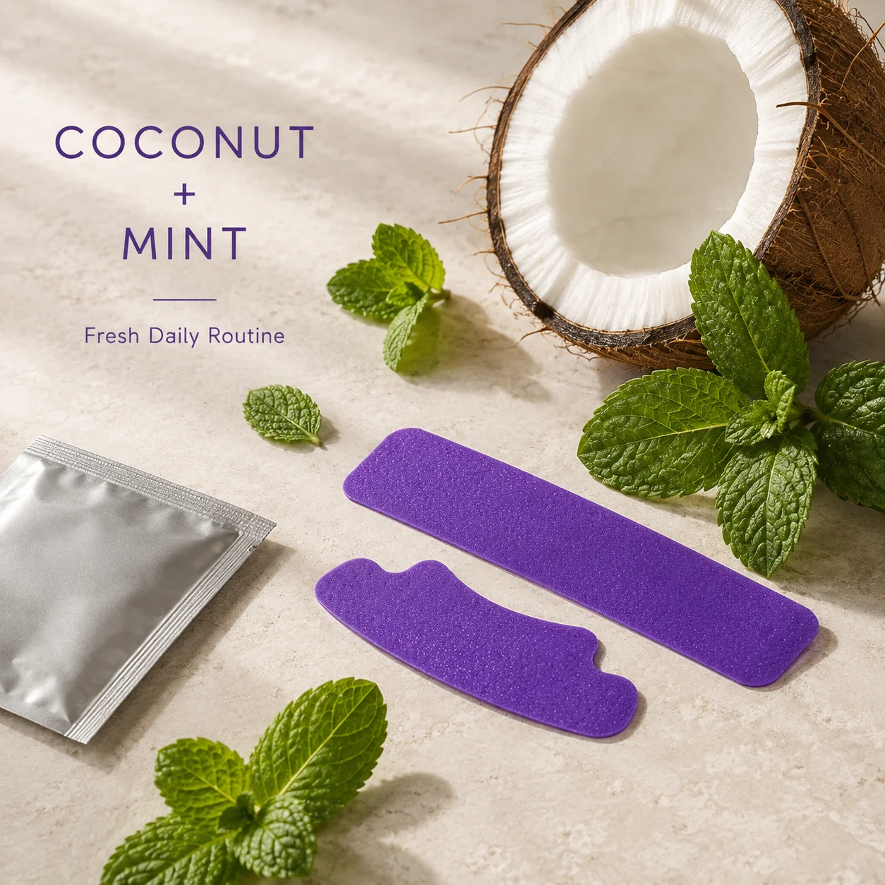 Patchs violets pour l'entretie - Teeth Whitening At Home avis et prix