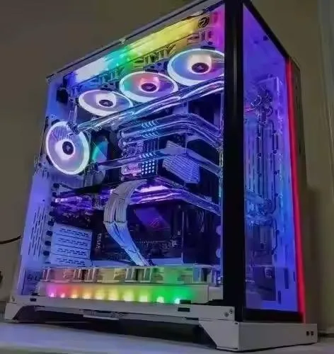 SRオリジナルカスタムハードライン空冷ゲーミングPC - i9 11900k - RTX 3080 - 64GB RAM RGB
