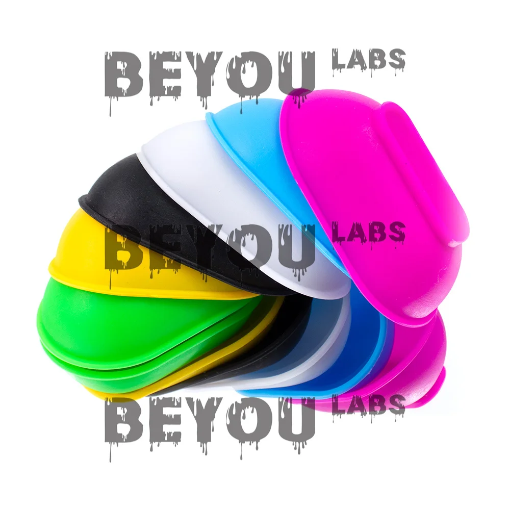 Food Grade Silicone Bowl Anti-slip Storage Pot Softable Non Stick Wax Jar Cigar Smoking Accessories