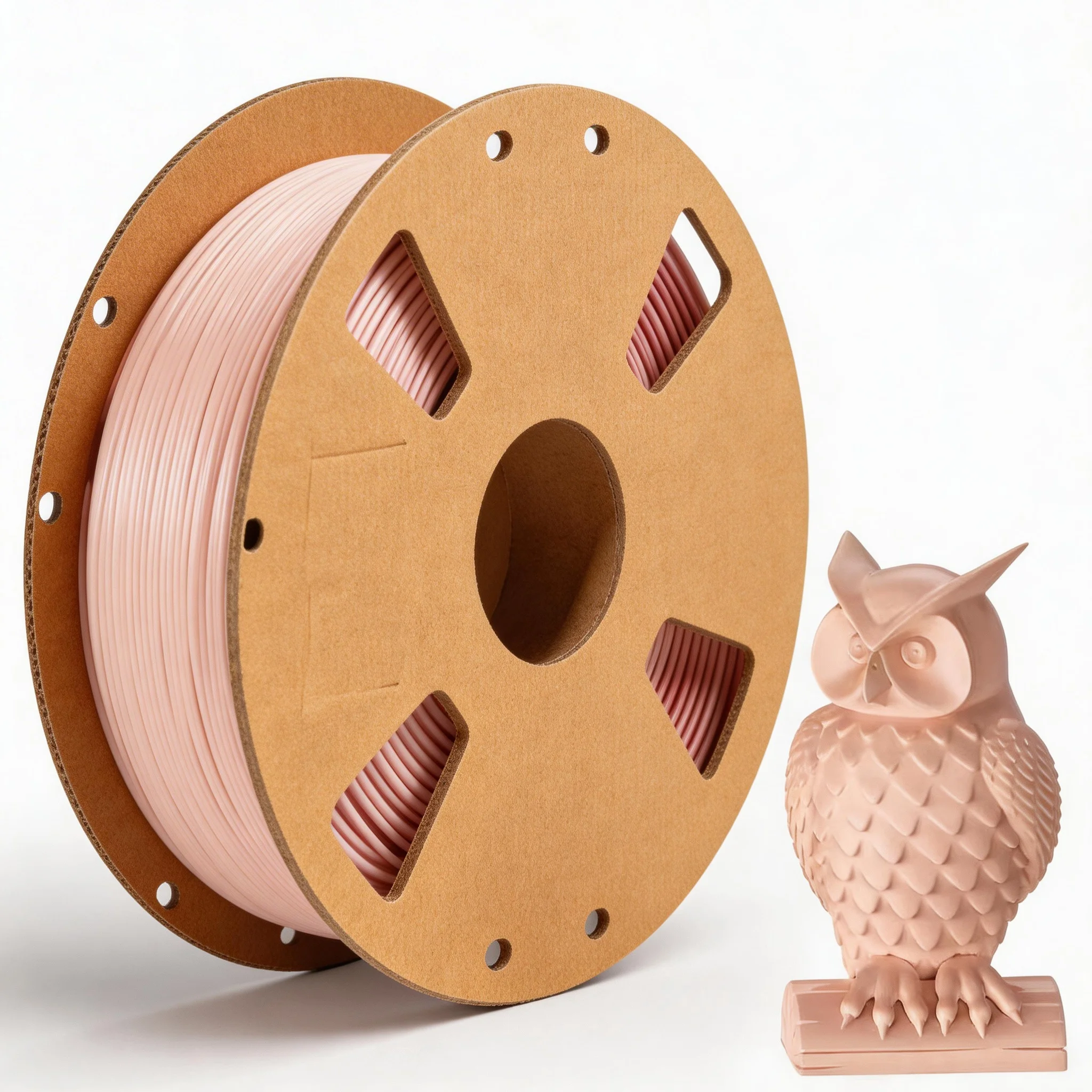 

Филамент Filajoy 3D Matte PLA 1.75 мм, цвет кожи, низкая деформация, минимальные следы слоев, точность размеров +/- 0.02 мм, 1 кг