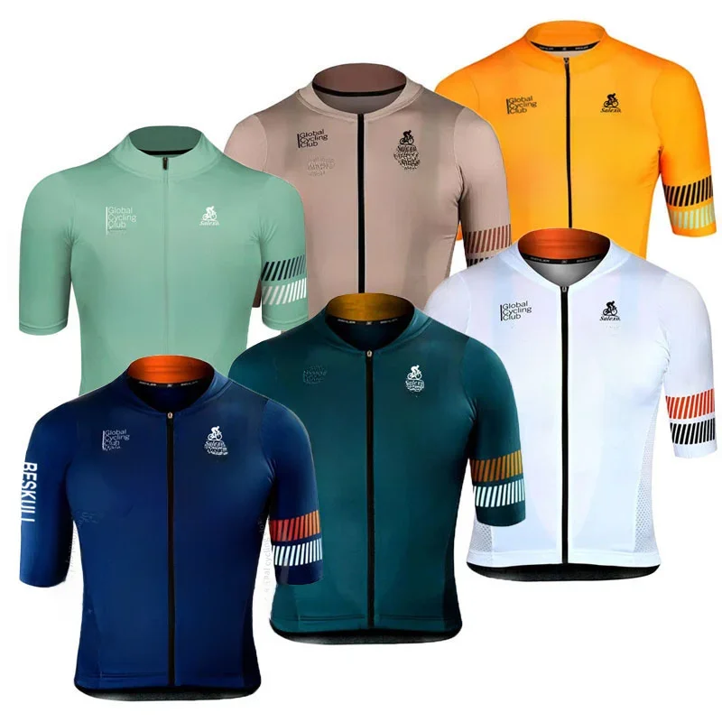 AliExpress SYN Cycling Jersey Men Summer Ropa Ciclismo Short Sleeve Cycling Tops Mountain Bike Clothing Racing