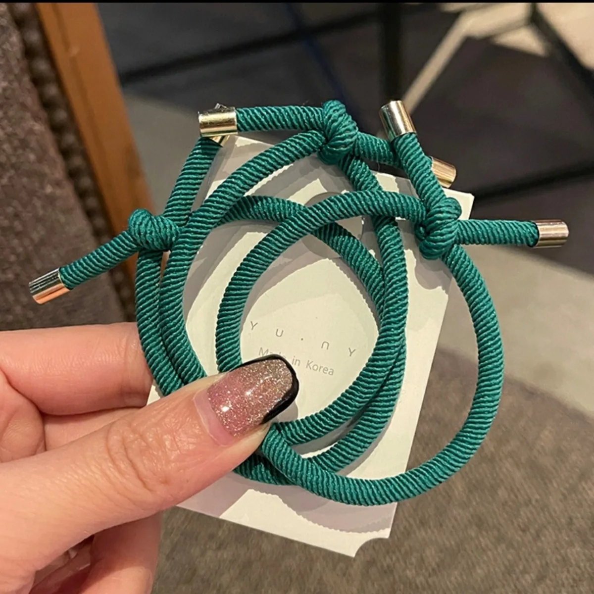 10 stuks hoge elastische knoop spiraal elastiekjes haarbanden koffie zwart minimalistisch zacht voor het haar voor veilige paardenstaarten stijlvol duurzaam