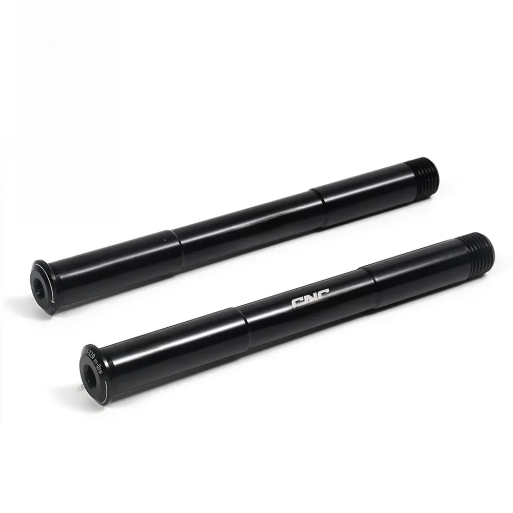 AliExpress CNC Mountain Bike Thru Axle Fit ROCKSHOX Boost M15x100mm M15x110mm MTB Bicycle Fork Shaft